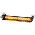 Buyers Products Buyers Amber Dashboard Light Bar With 12 LED - 14 x 3.75 x 2.5 Inch - 8891024 8891024